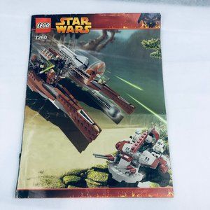 Lego Star Wars 7260 Wookiee Catamaran - Instruction Booklet Only